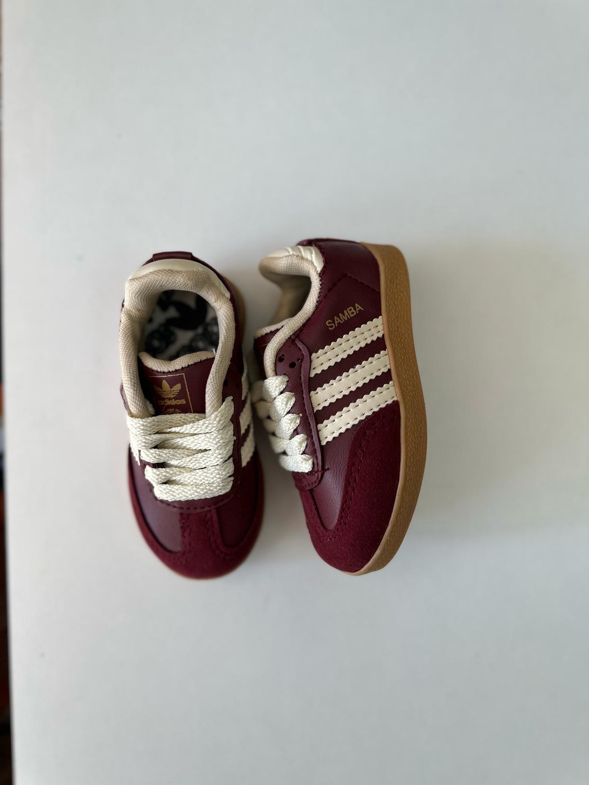 Samba Bordo Çocuk Sneaker