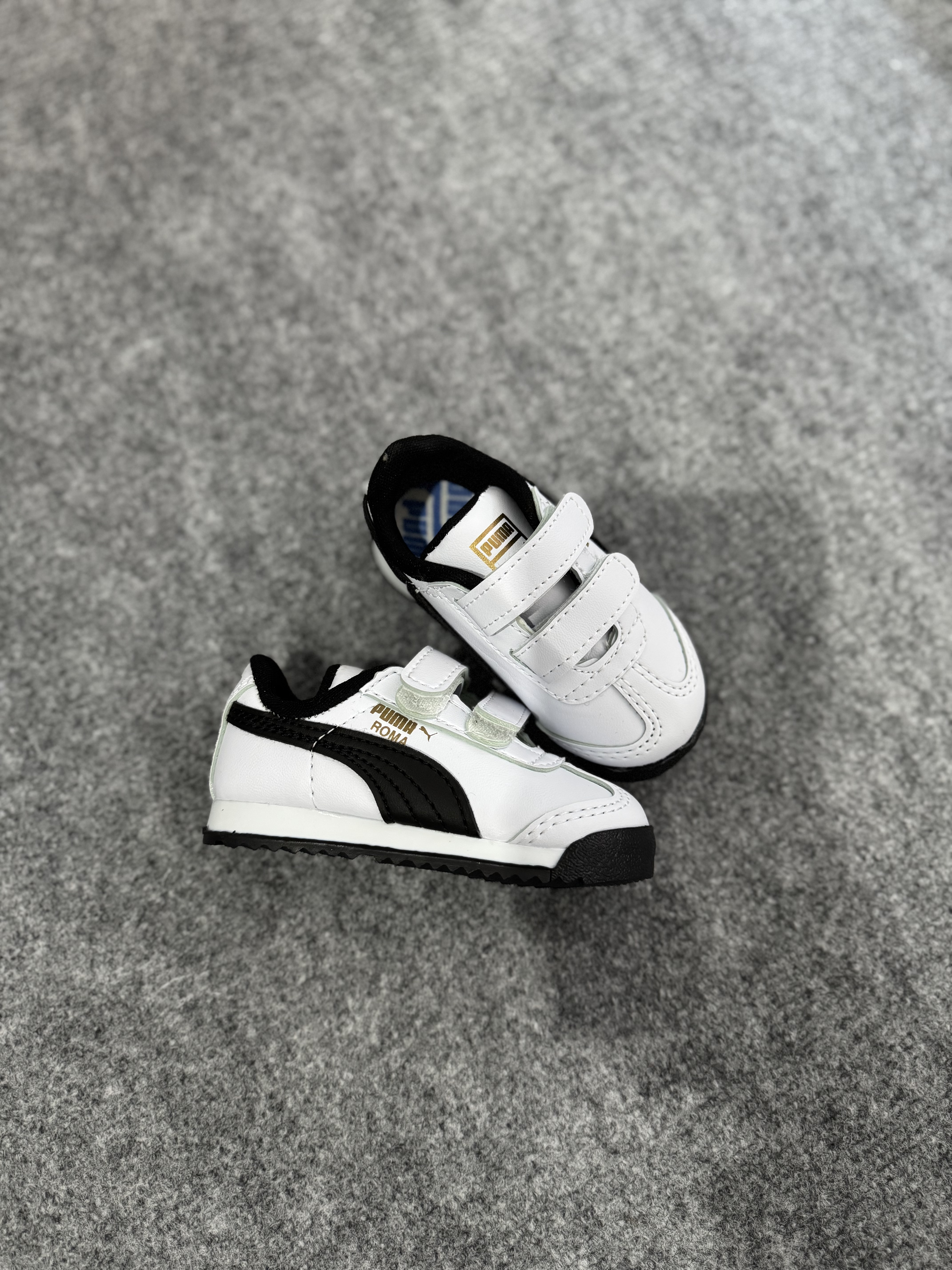 Puma Çocuk Sneaker Siyah-Beyaz