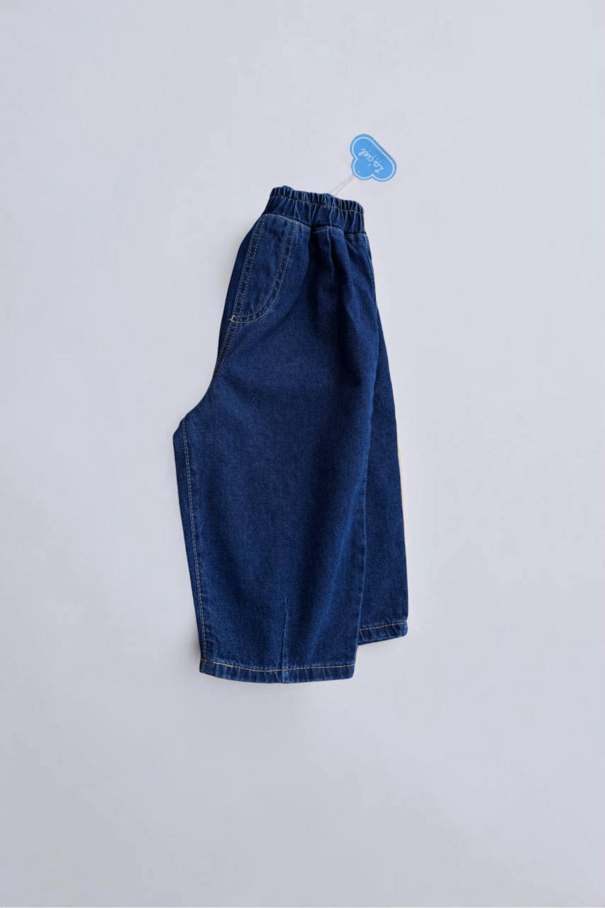 Koyu Mavi Baloon jean