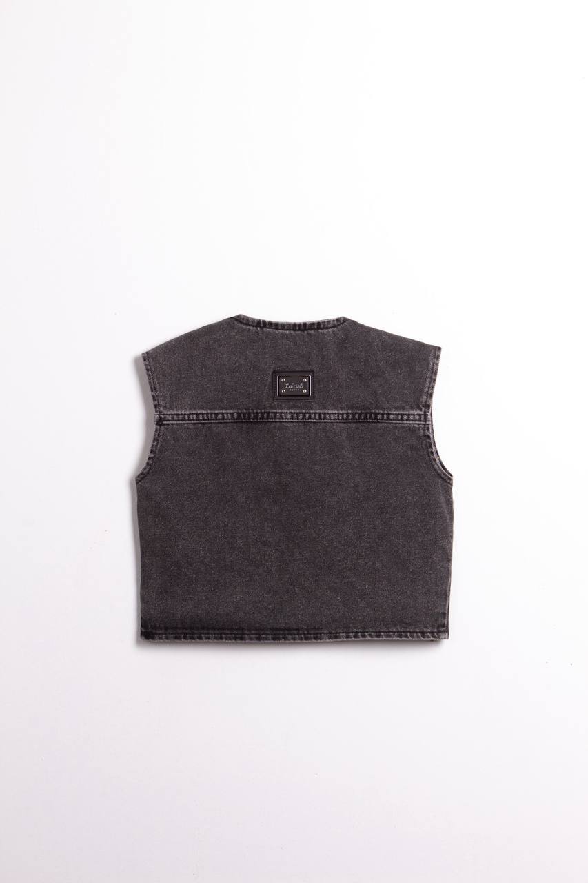 Oversize Antrasit Yelek