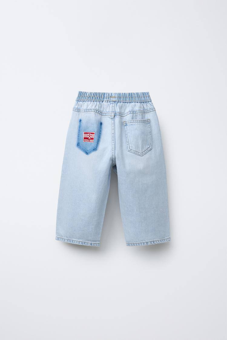 Yama Detay Baggy Pantolon