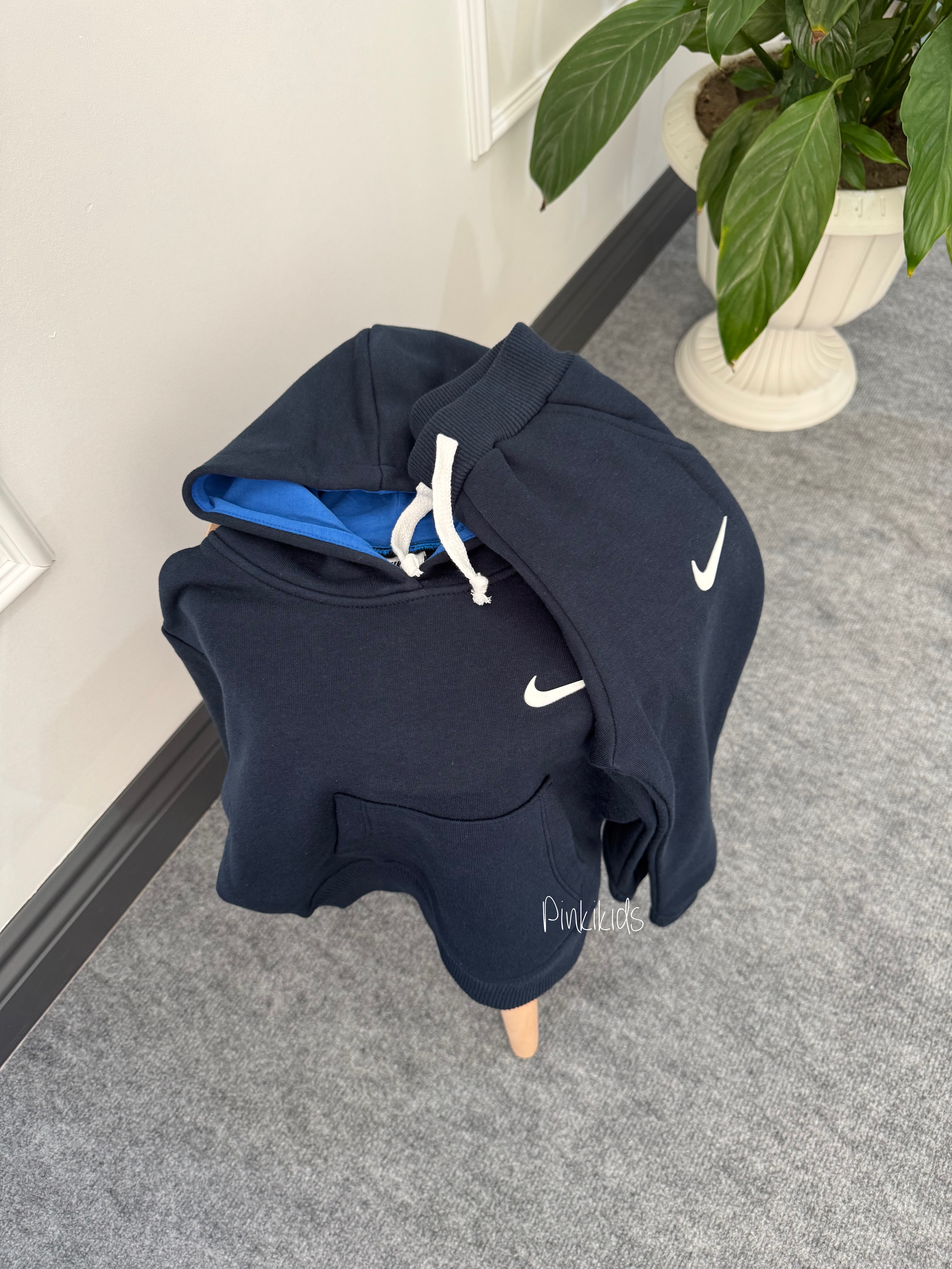 Nike Lacivert Kapüşonlu Takım