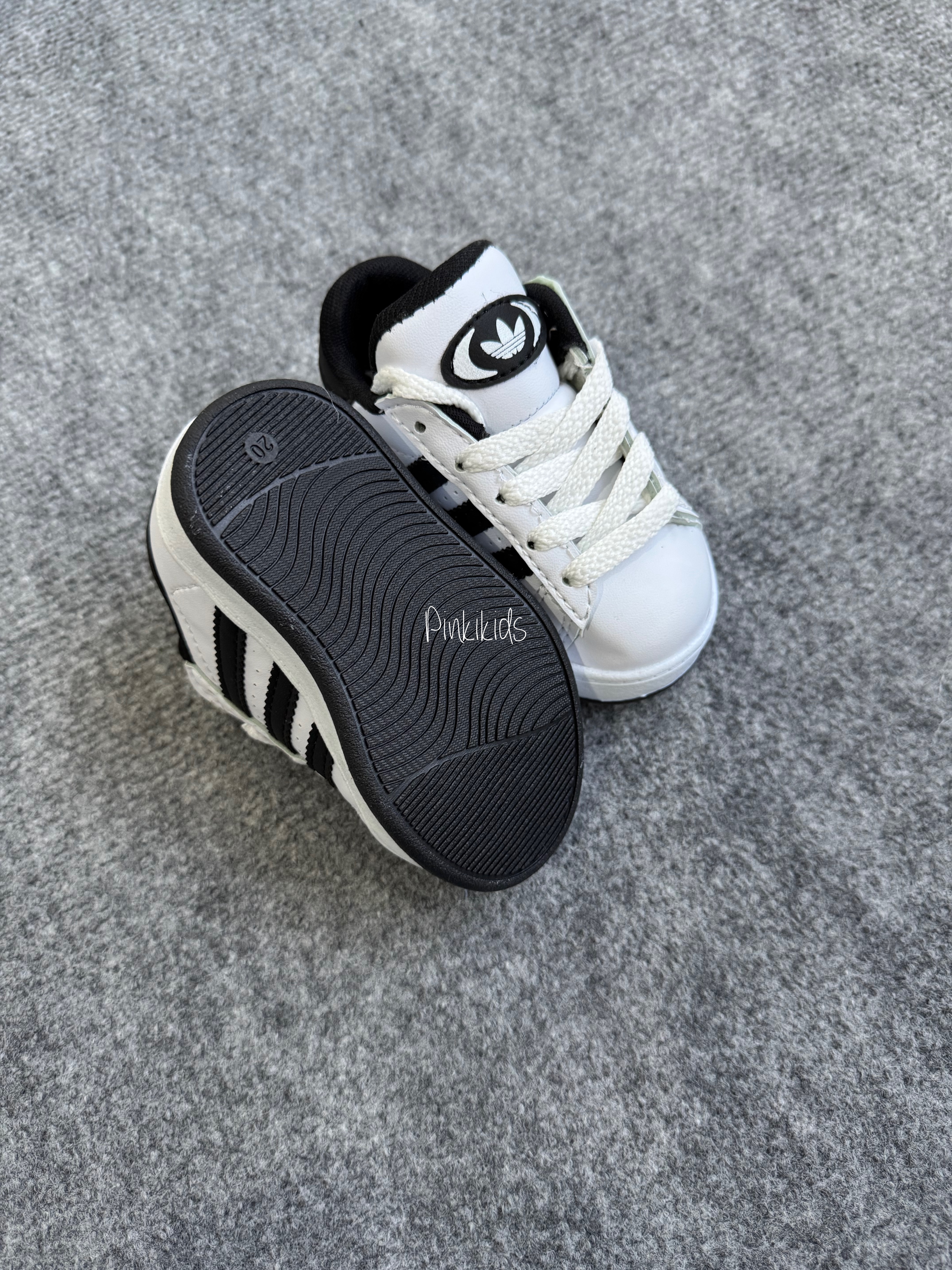 Campus Siyah Çizgili Çocuk Sneaker