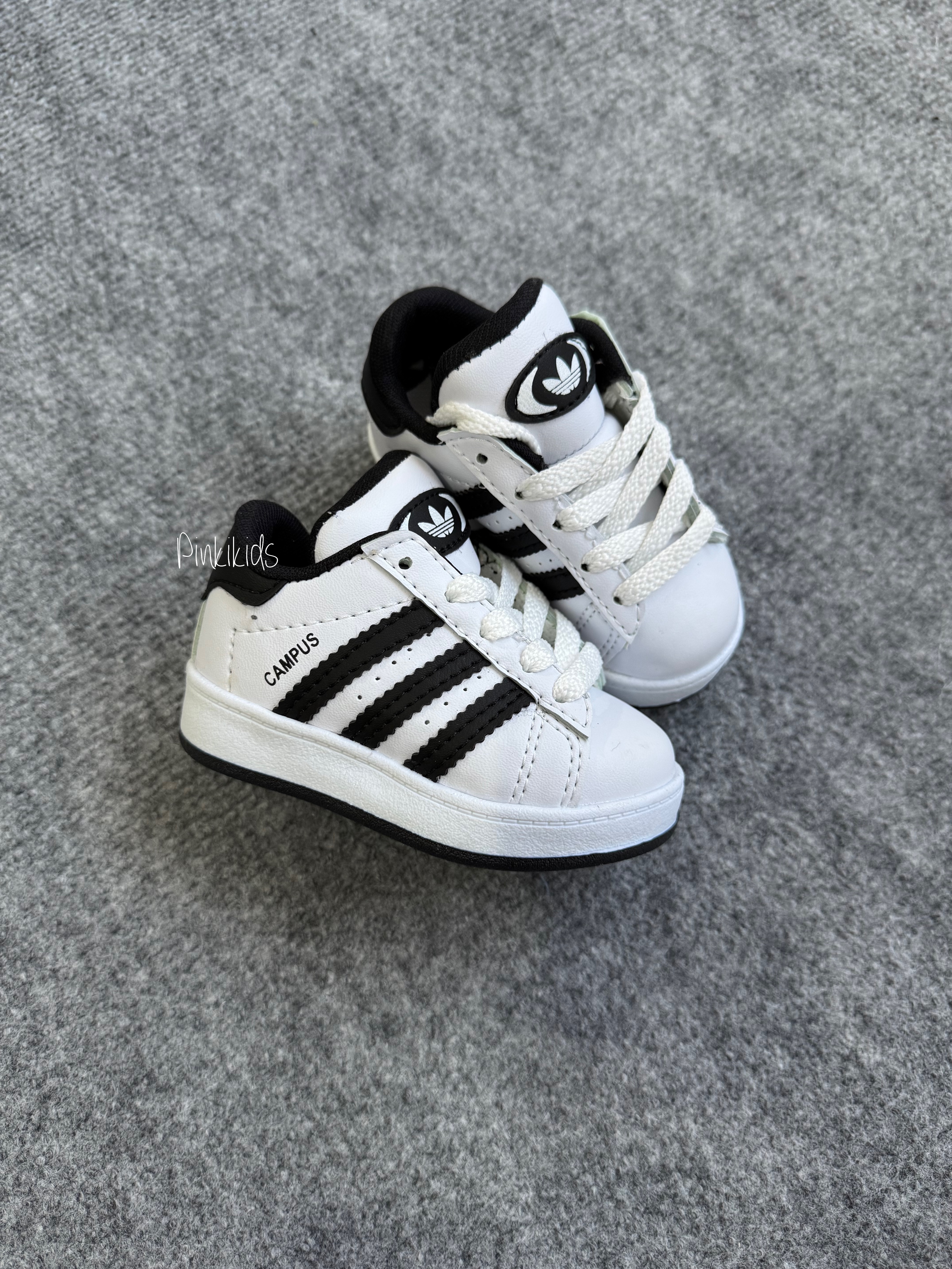 Campus Siyah Çizgili Çocuk Sneaker