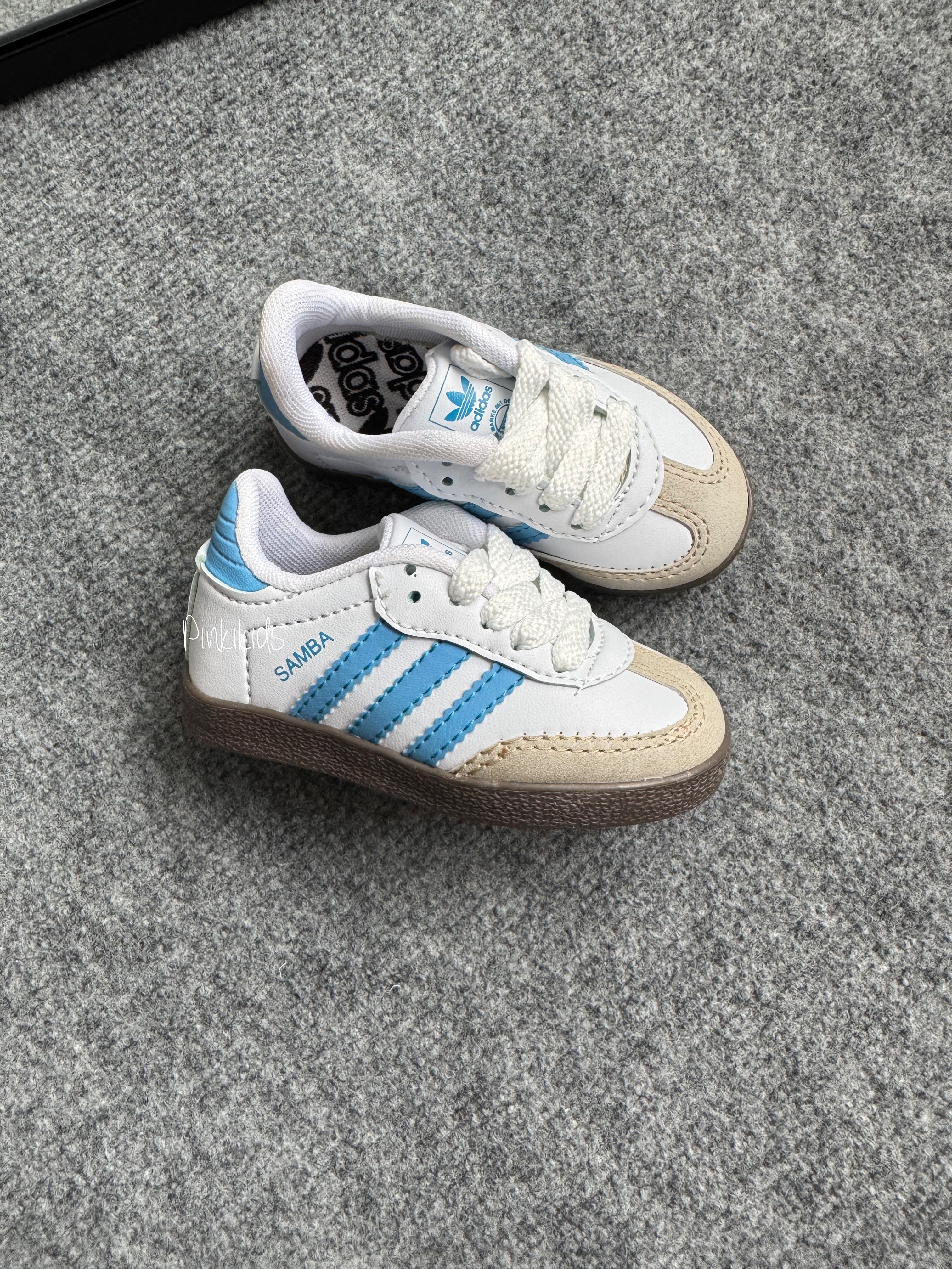 Samba Mavi Çizgili Sneaker