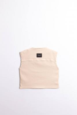Oversize Krem Yelek