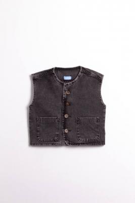 Oversize Antrasit Yelek