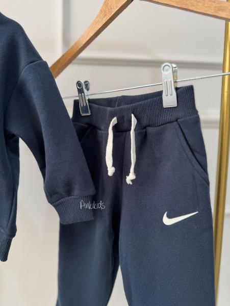 Nike Lacivert Kapüşonlu Takım