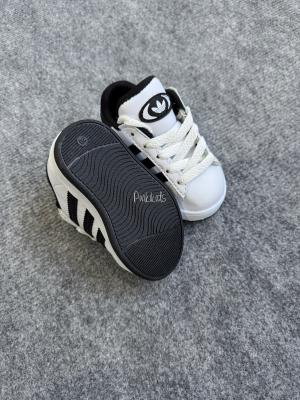 Campus Siyah Çizgili Çocuk Sneaker
